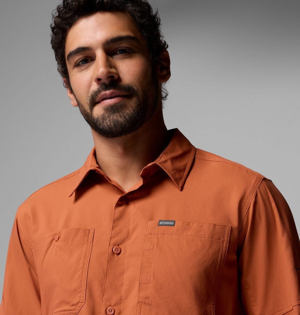 Men's UPF 100 Utility Long Sleeve Shirt - Gray