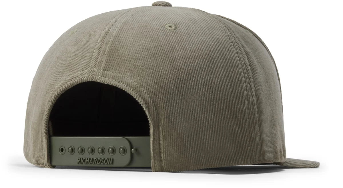 Cotton Corduroy Cap - Olive