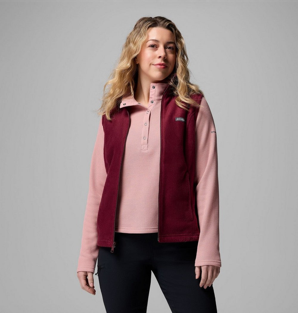 Women's Fleece Vest - Chalk
