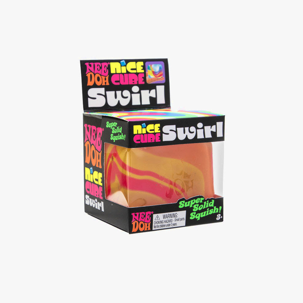 Marbled Swirl Squishy Cube