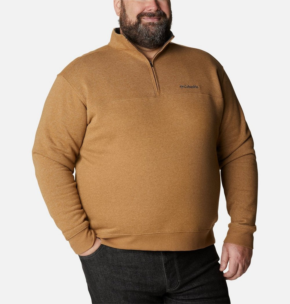 Men's Big Half-Zip Fleece Pullover - Blue
