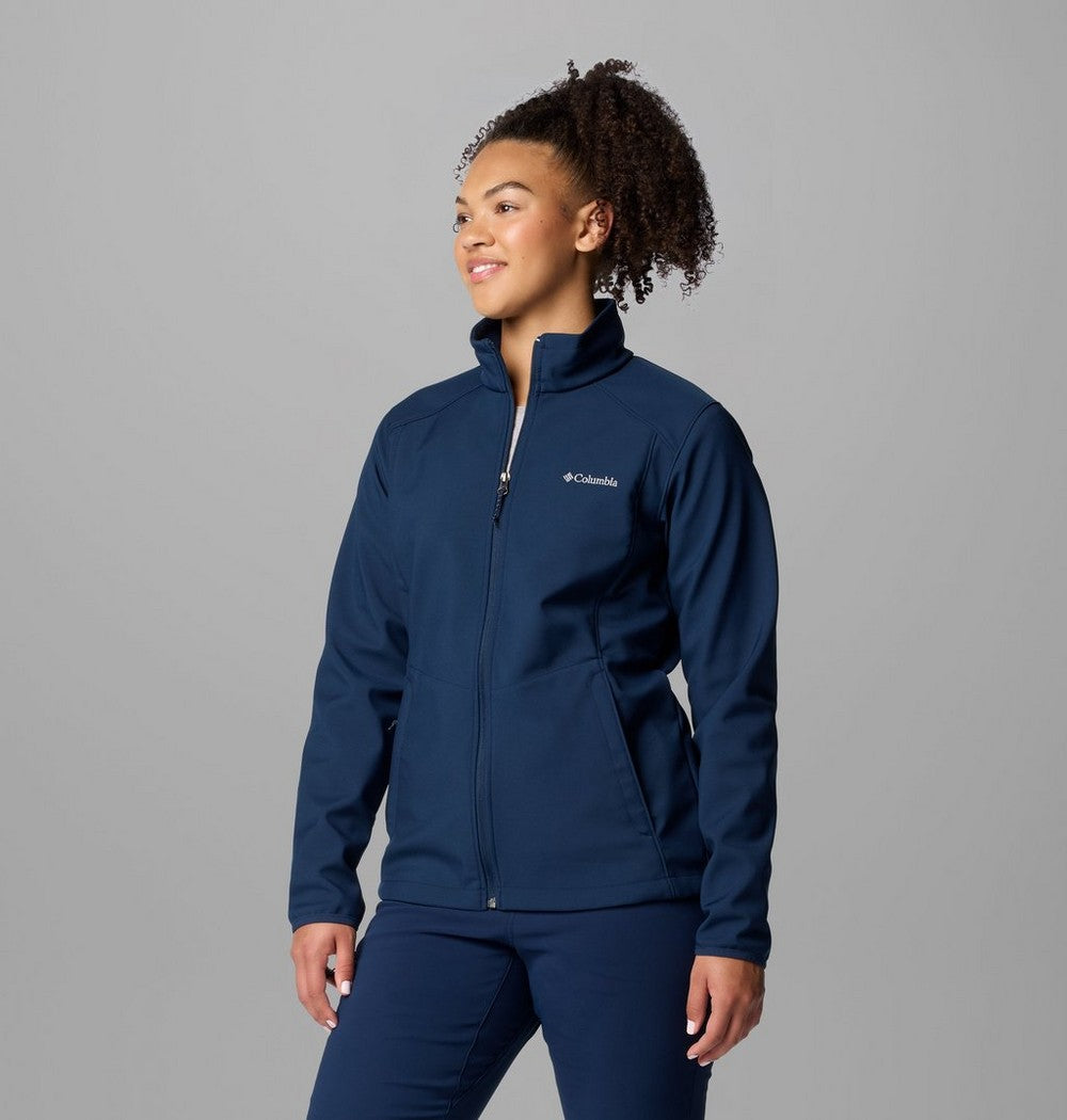 Women's Stretch Softshell Jacket - Blue