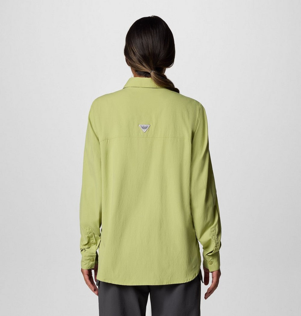 Women's UPF 50 Roll-Tab Fishing Shirt - Lavender