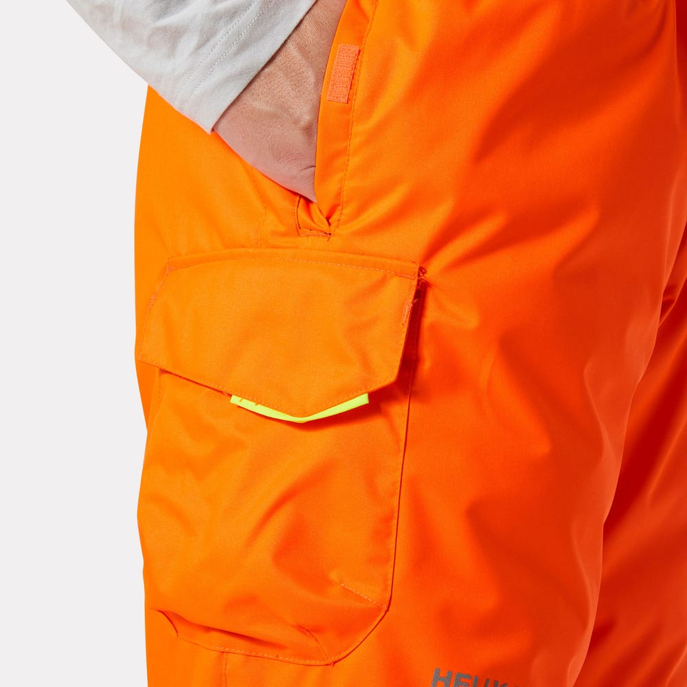 Men's Insulated High-Visibility Work Bib