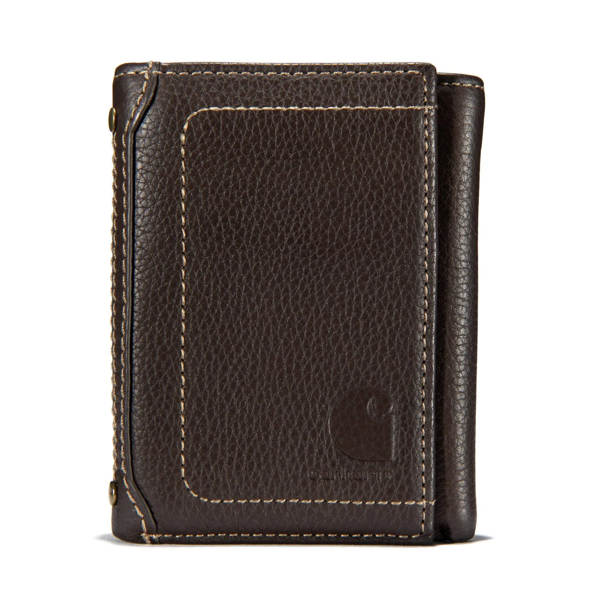 Top-Grain Leather Trifold Wallet