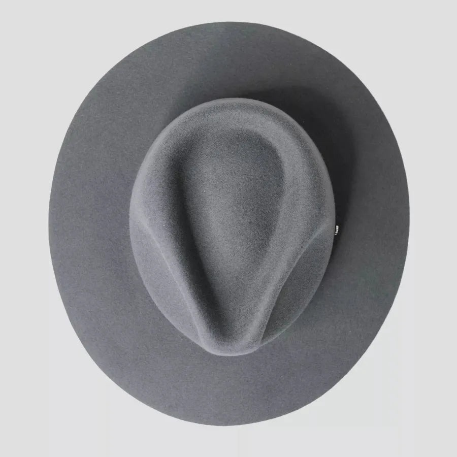 Geoffery Fedora-Dark Grey