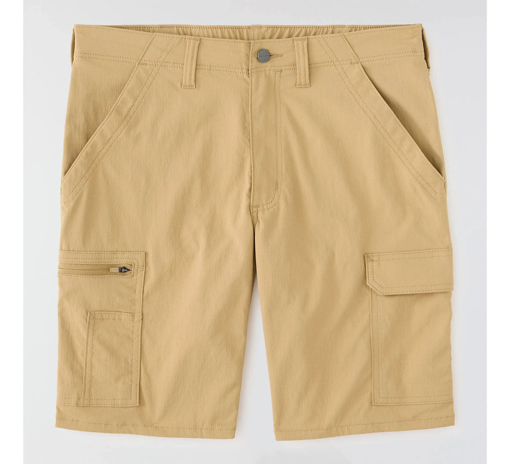 Men's Stretch Ripstop Cargo Shorts - Tan