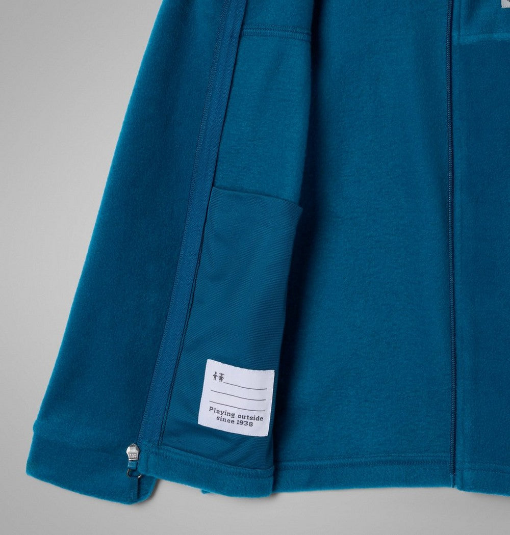 Boys' Hooded Fleece Jacket - Green