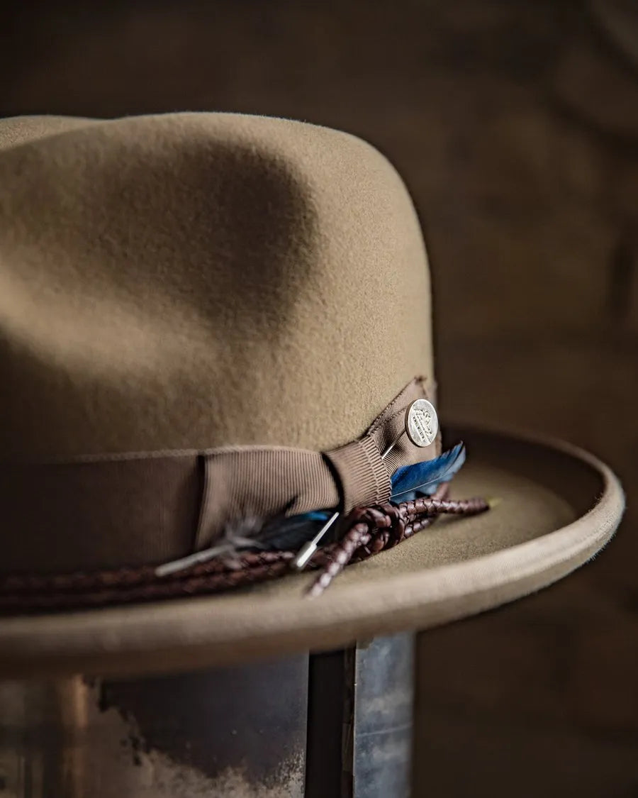 Lighter Warm Brown Fedora