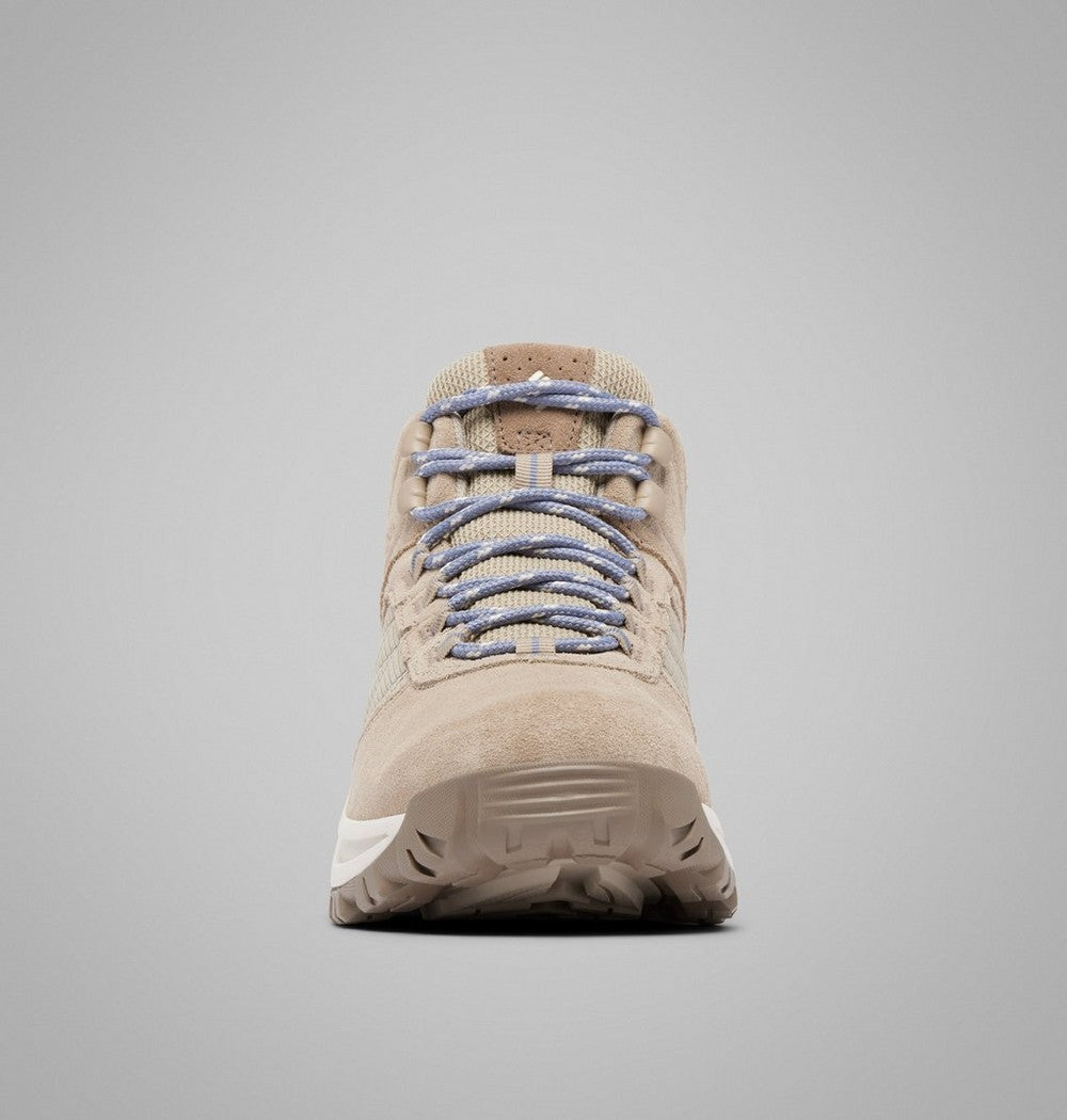 Women's Wide Waterproof Suede Hiking Shoe