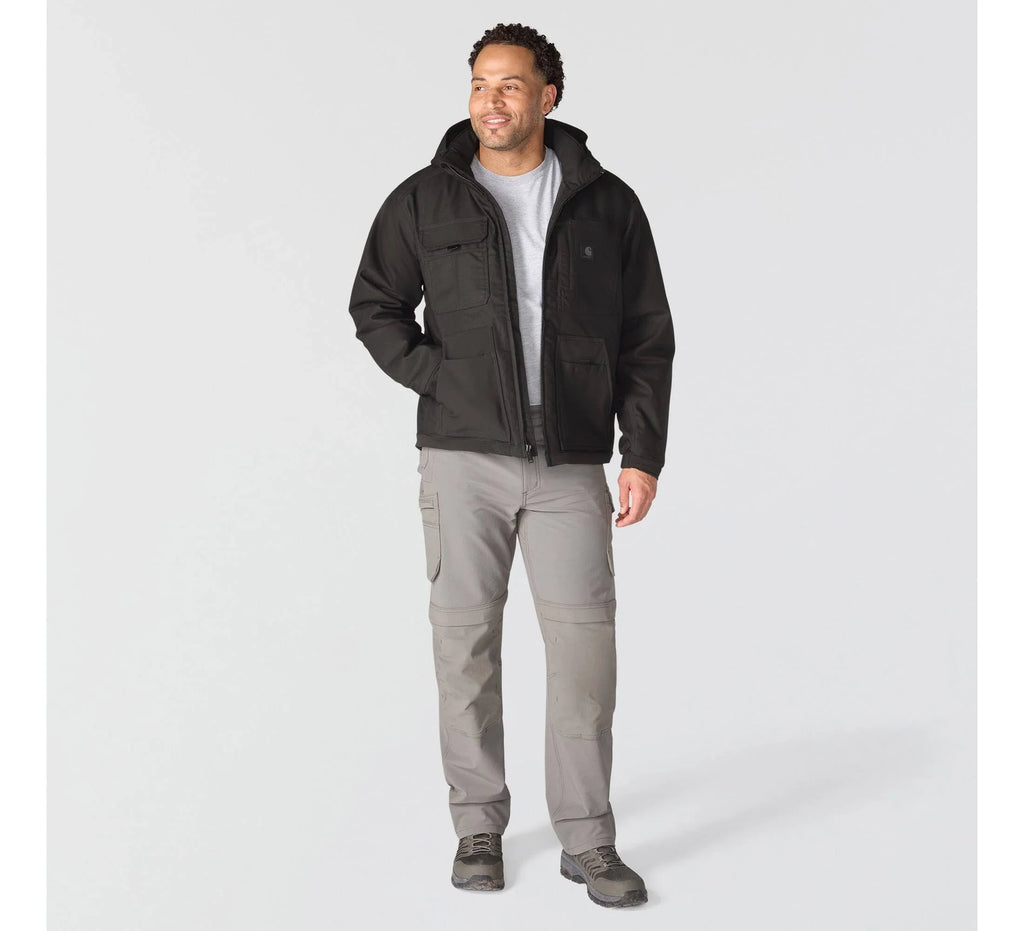 Men's Insulated Stretch Work Jacket - Olive