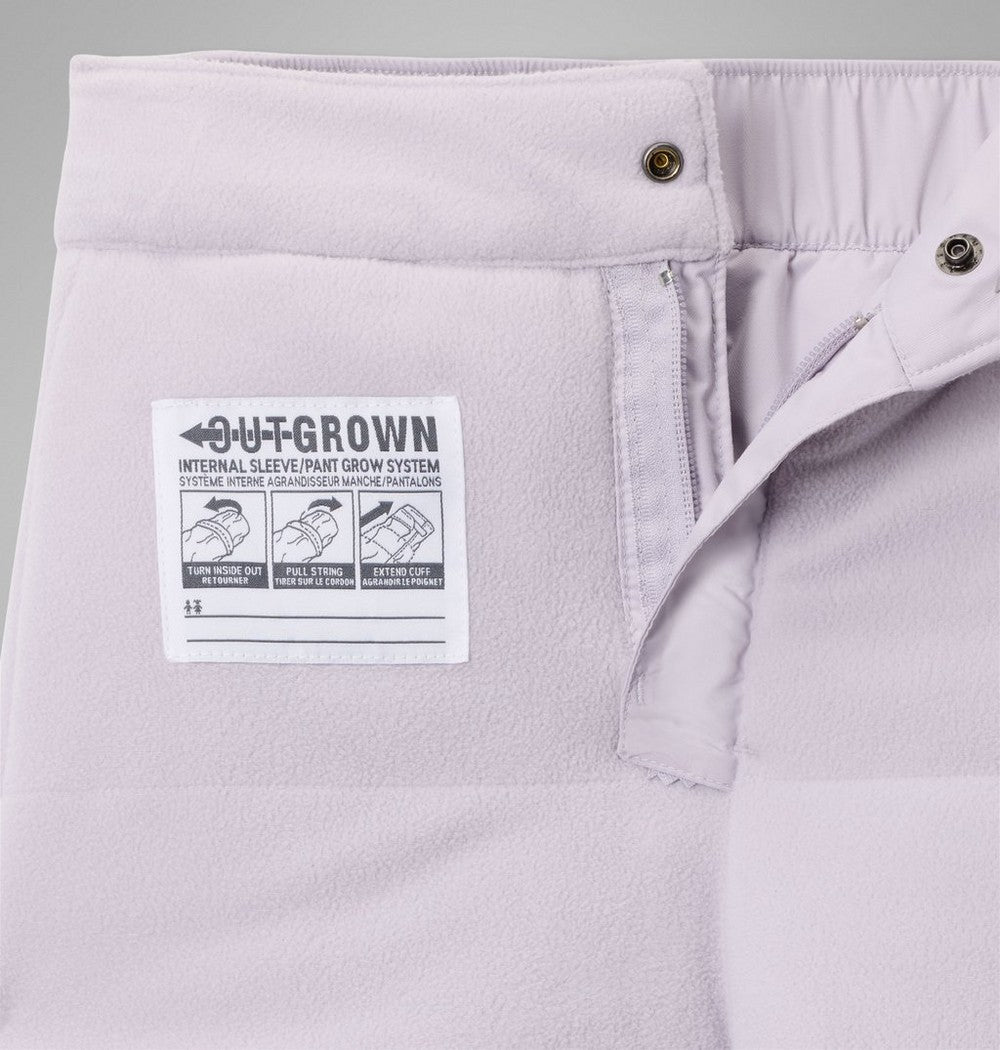 Girls' Waterproof Insulated Snow Pants - White