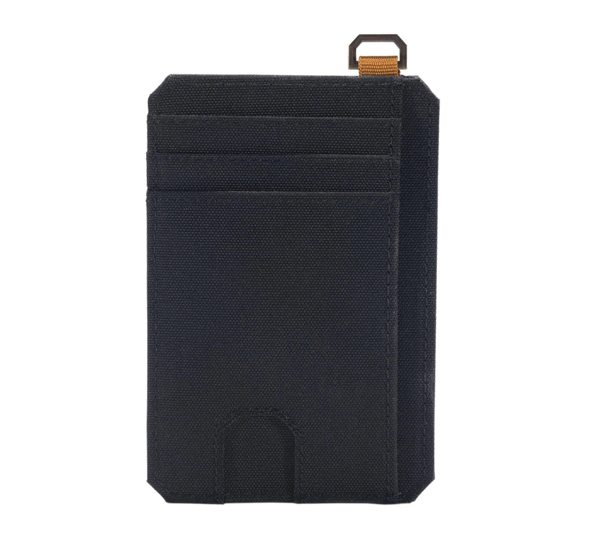 Water-Repellent Front Pocket Wallet - Black