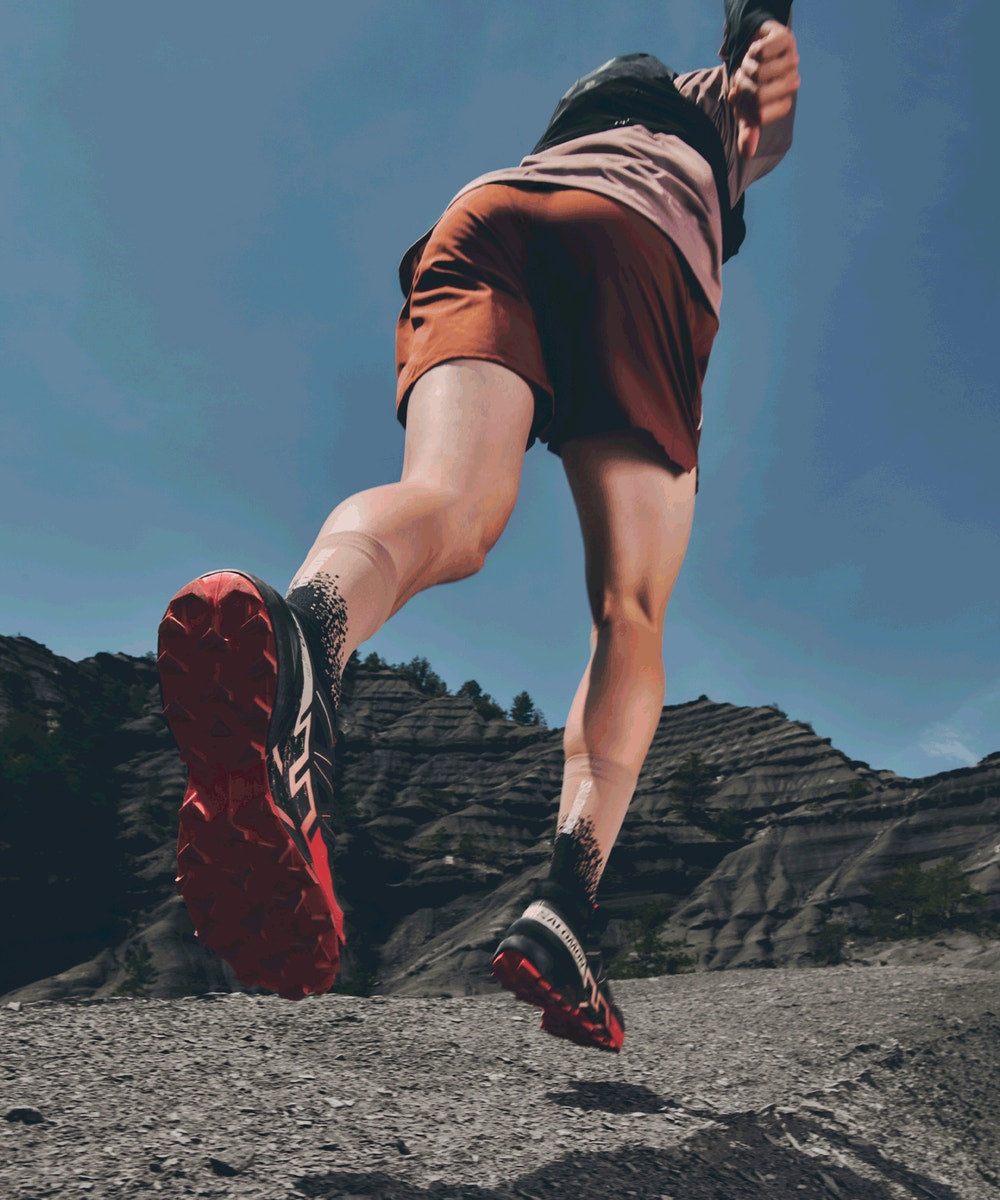 Men's 5-Inch Running Shorts - Brown