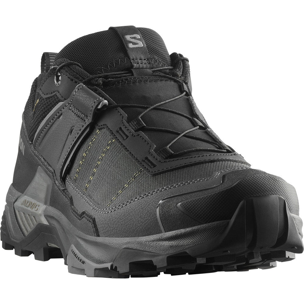 Men's Wide Waterproof Hiking Shoes - Black