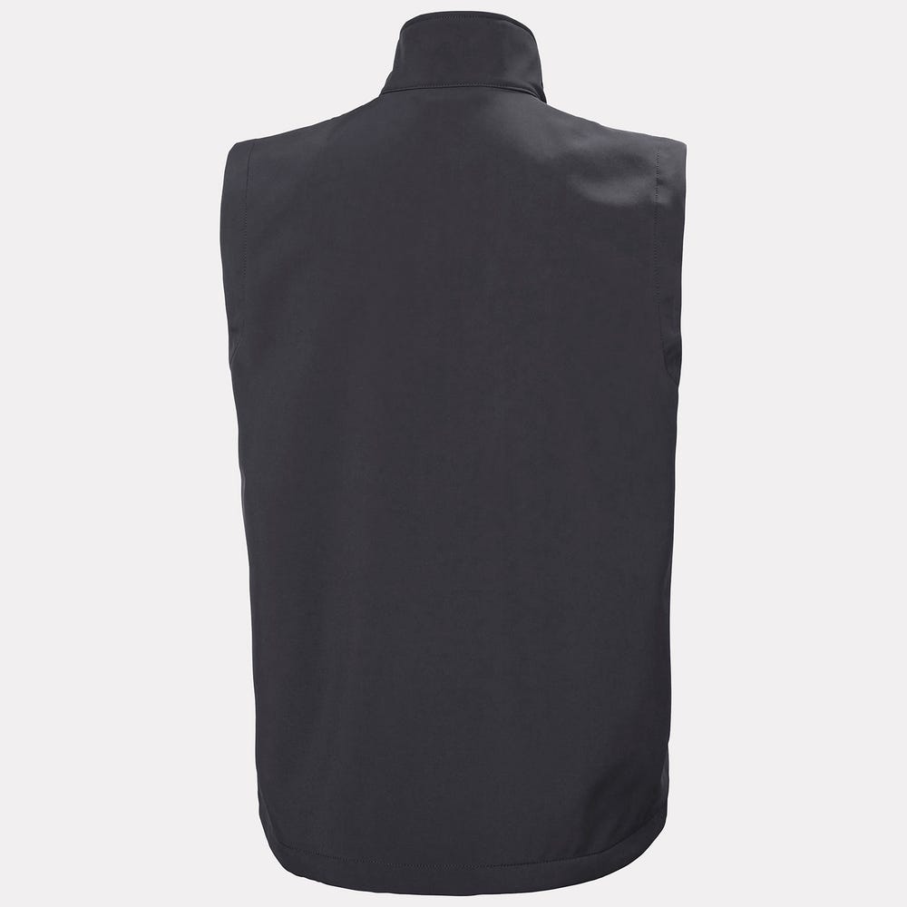 Men's Water-Resistant Softshell Work Vest