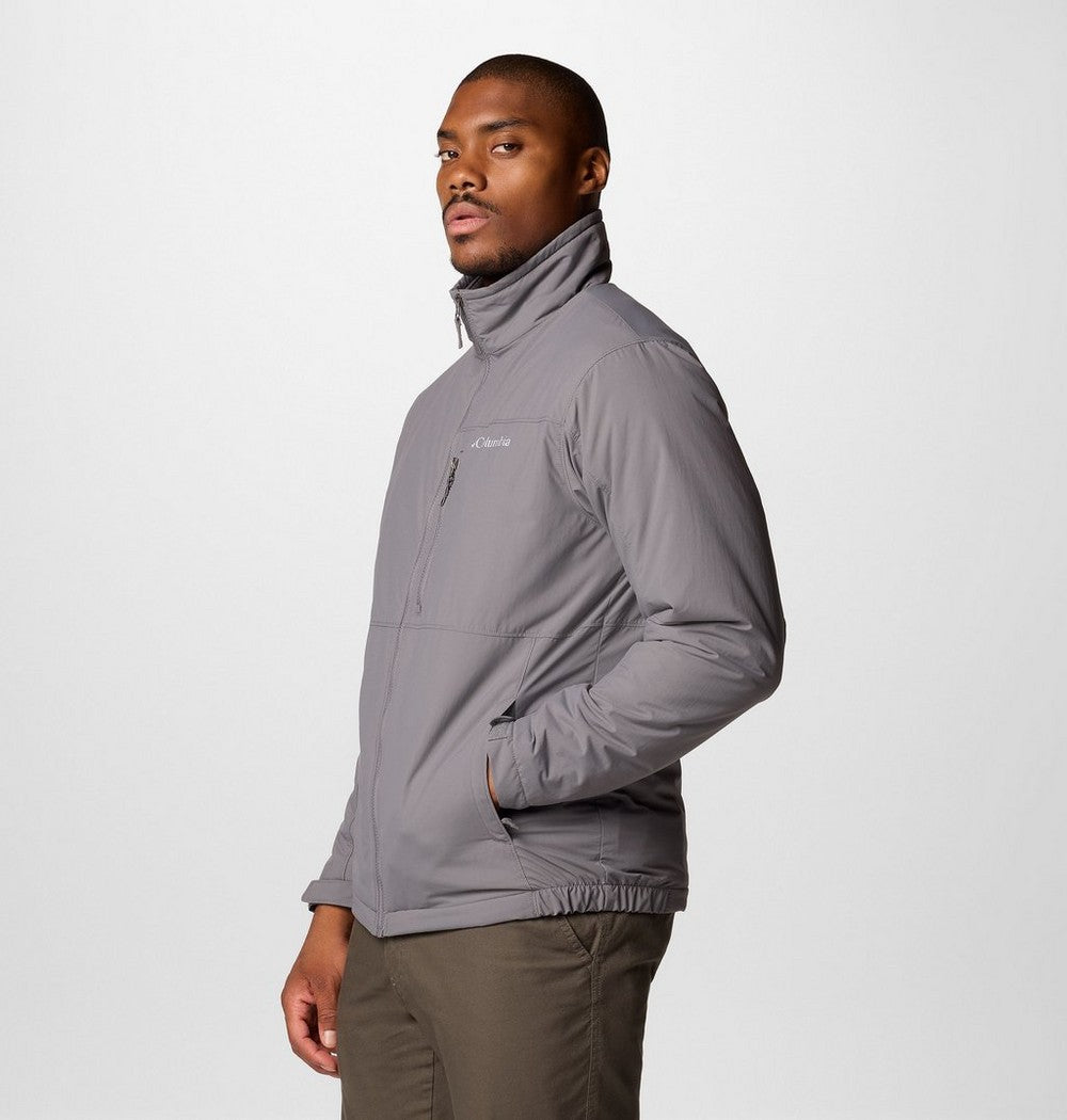 Men's Lightweight Insulated Jacket - Gray