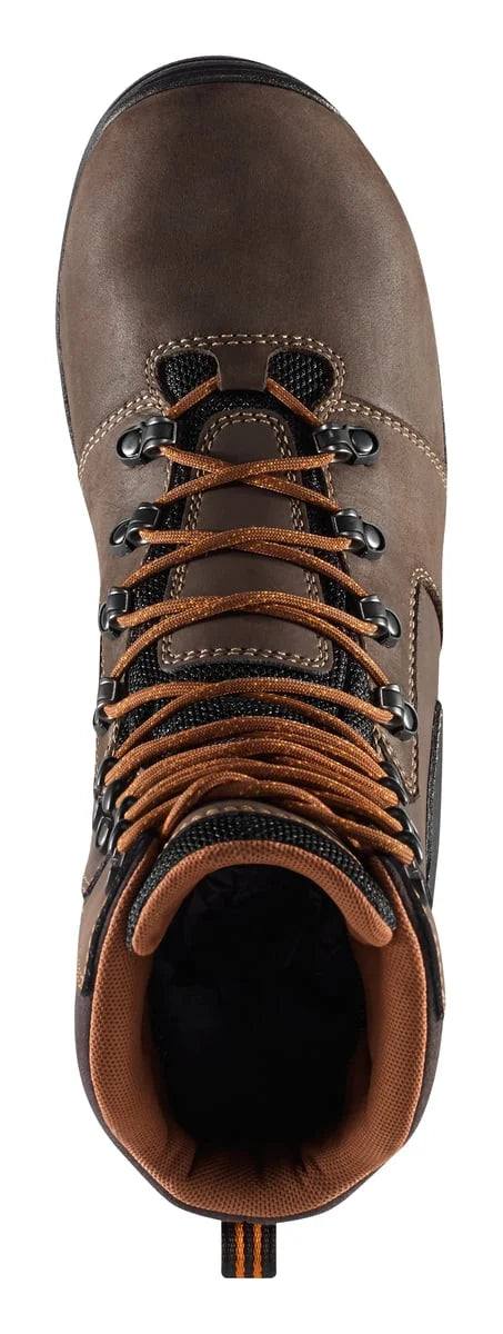 8-Inch Waterproof Composite Toe Work Boot - Brown