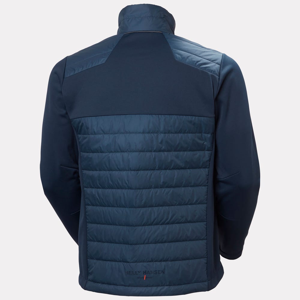 Hybrid Insulated Work Jacket - Navy