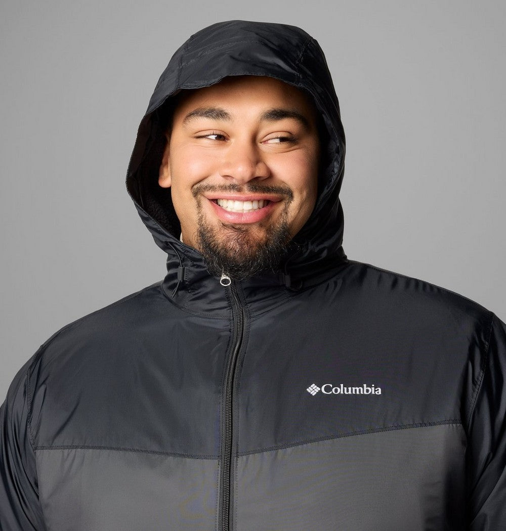 Men's Big Water-Resistant Sherpa-Lined Jacket