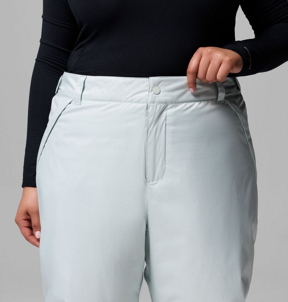 Women's Plus Size Insulated Snow Pants - White