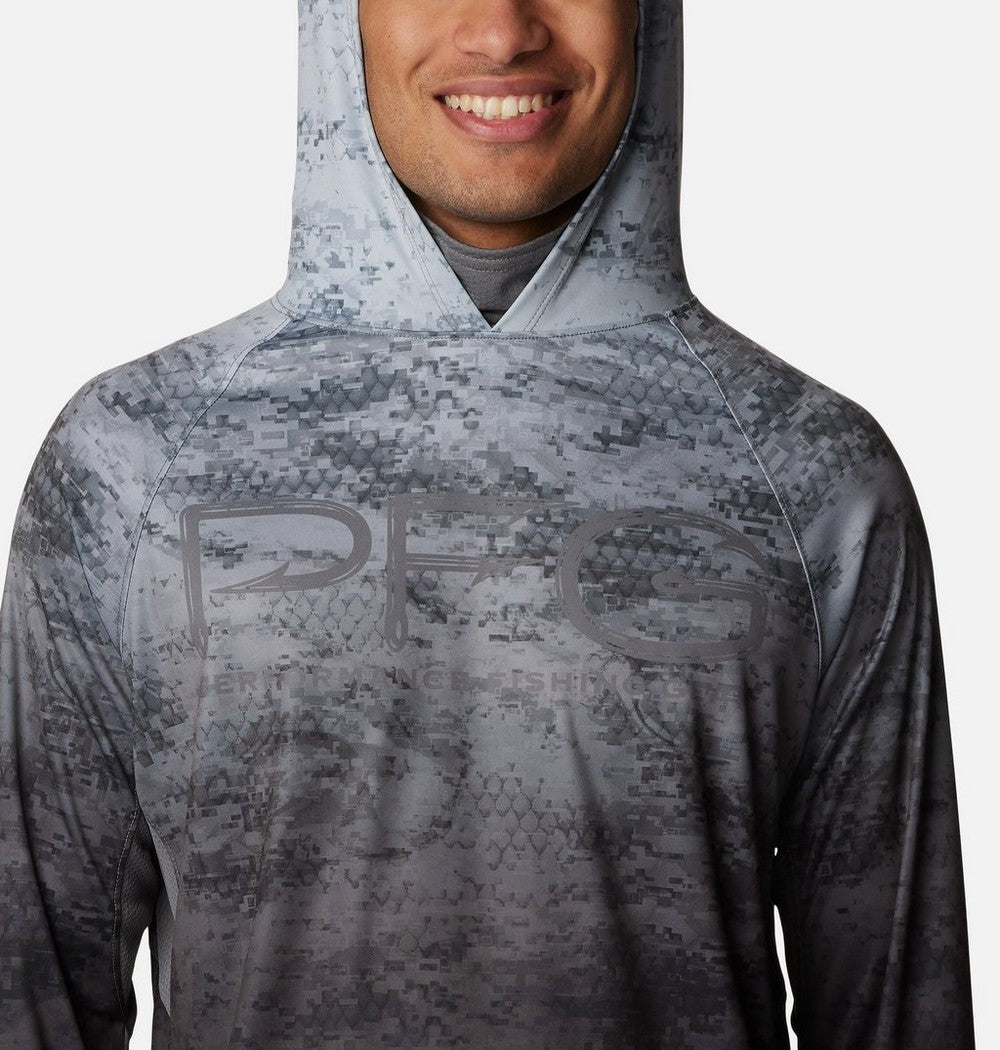 Men's Ventilated UPF 50 Sun Hoodie - Teal