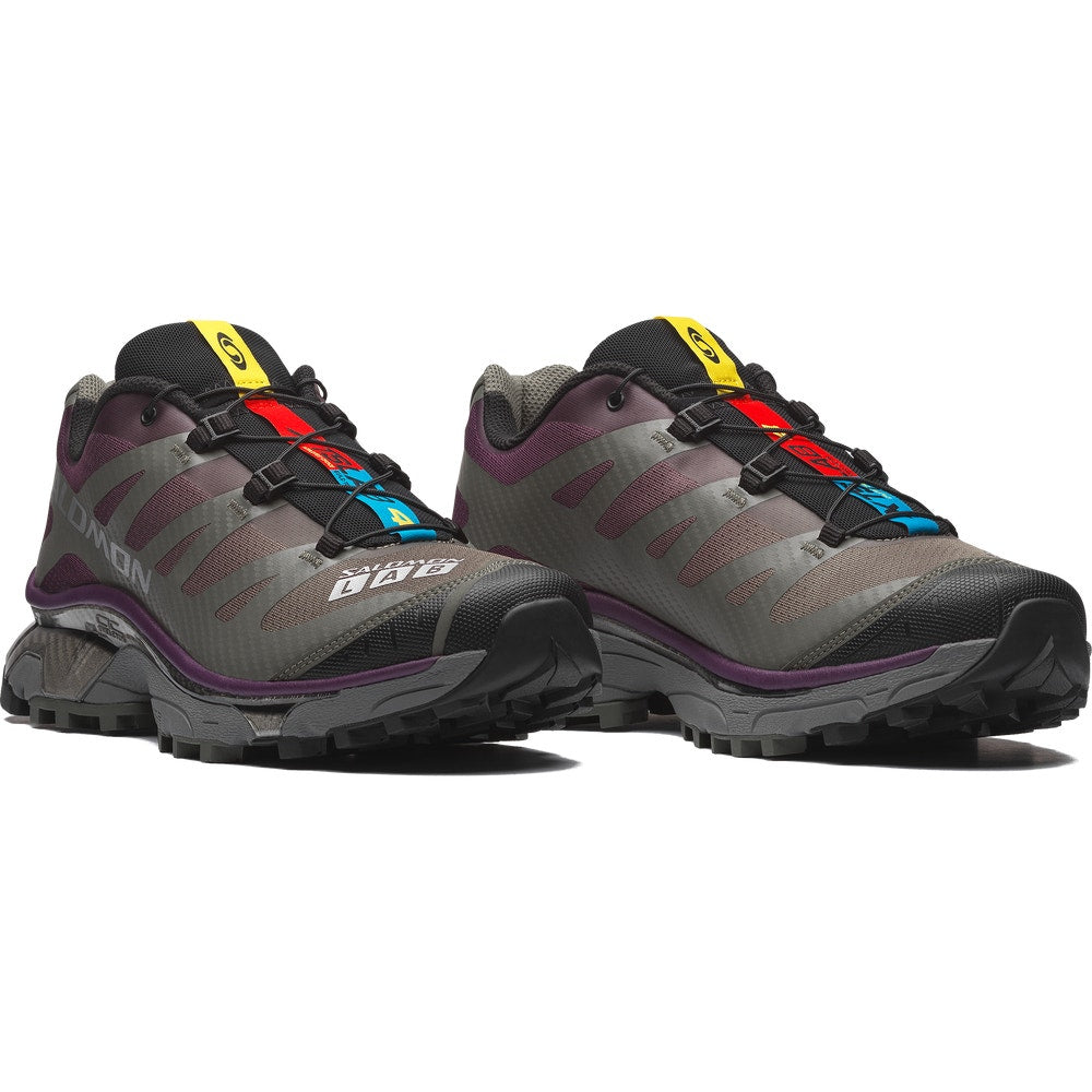 Cushioned Retro Sneakers - Black