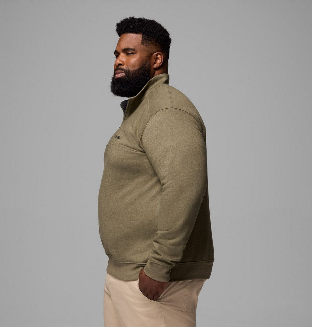Men's Big Half-Zip Fleece Pullover - Blue