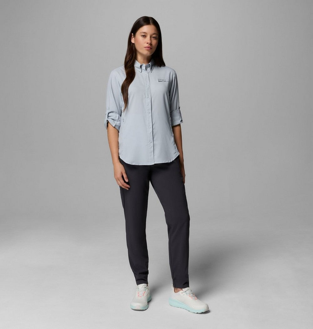 Women's Long Sleeve Fishing Shirt - Stone