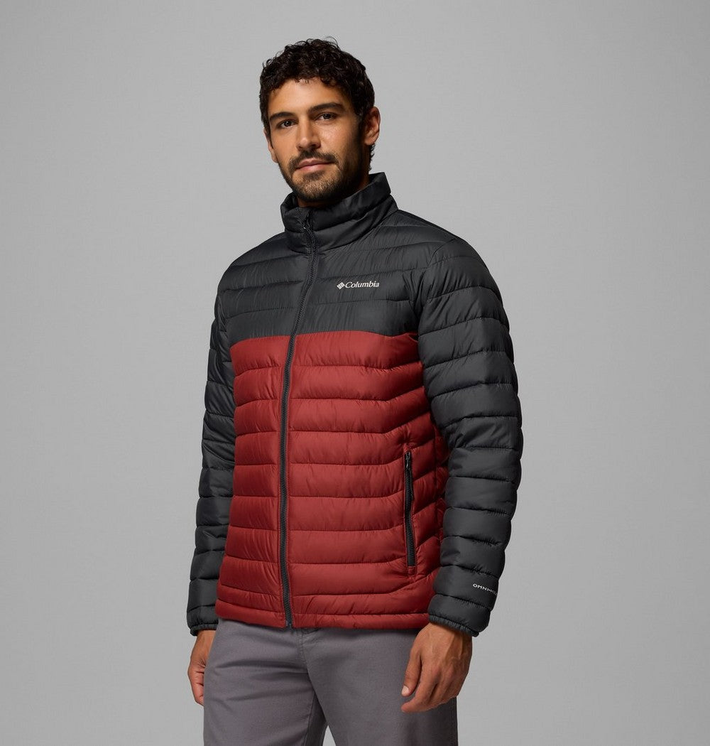 Men's Insulated Puffer Jacket - Red