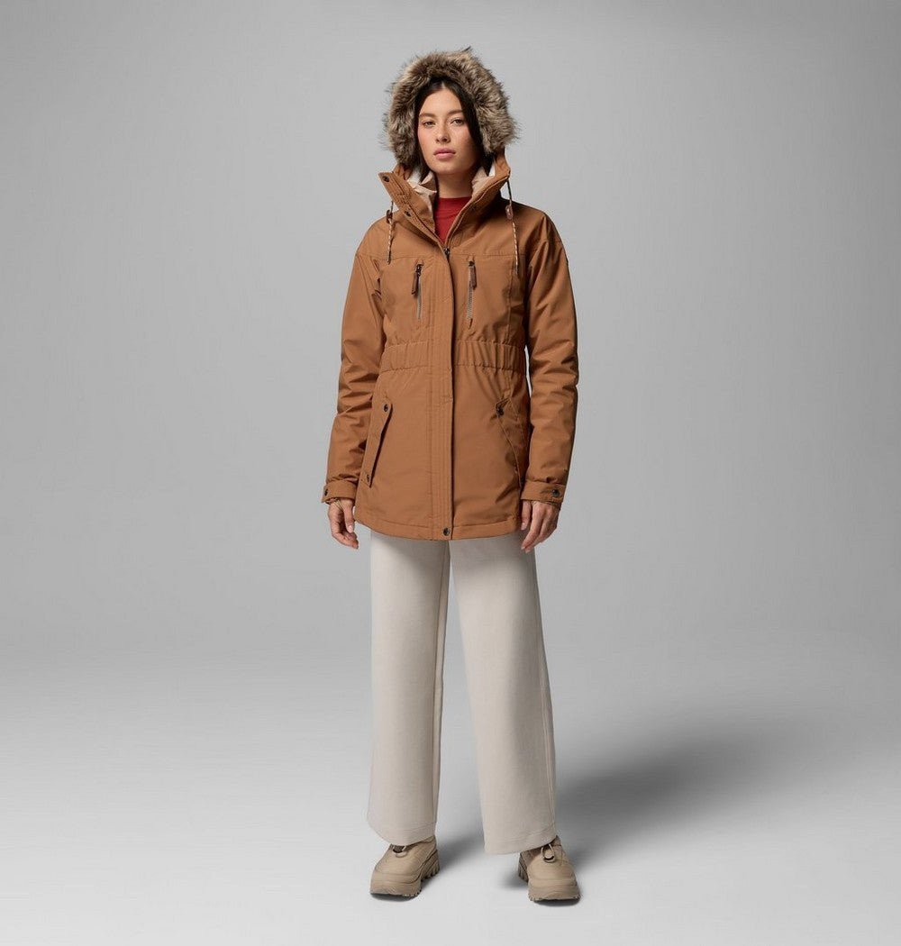 Women's 3-In-1 Hooded Jacket - Camel