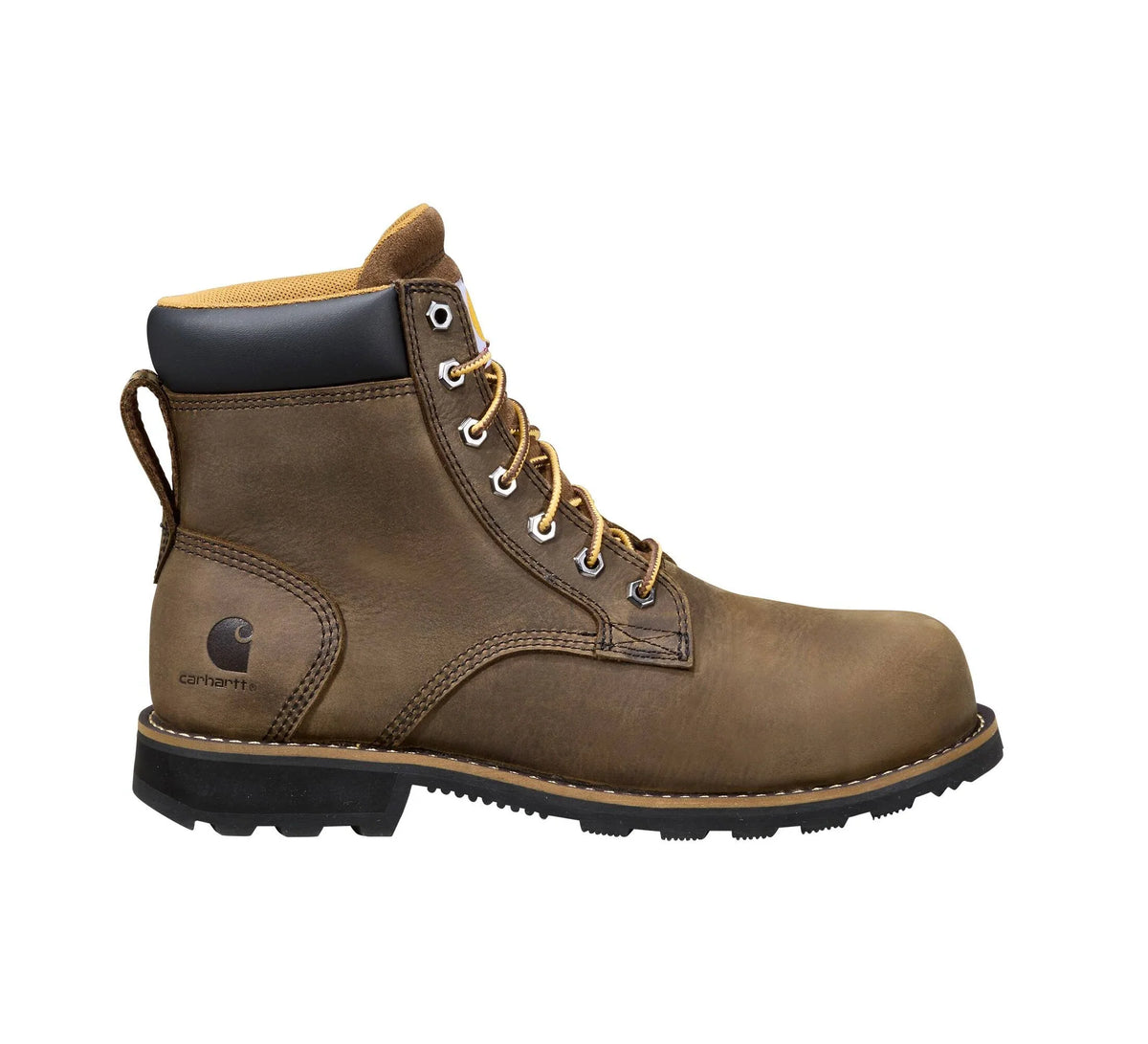 6-Inch Water-Resistant Composite Toe Work Boot - Brown