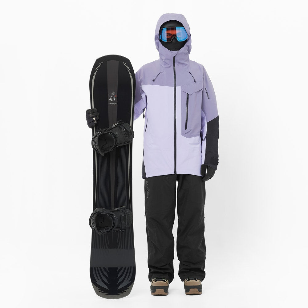 Snow Goggles With Extra Lens - Violet