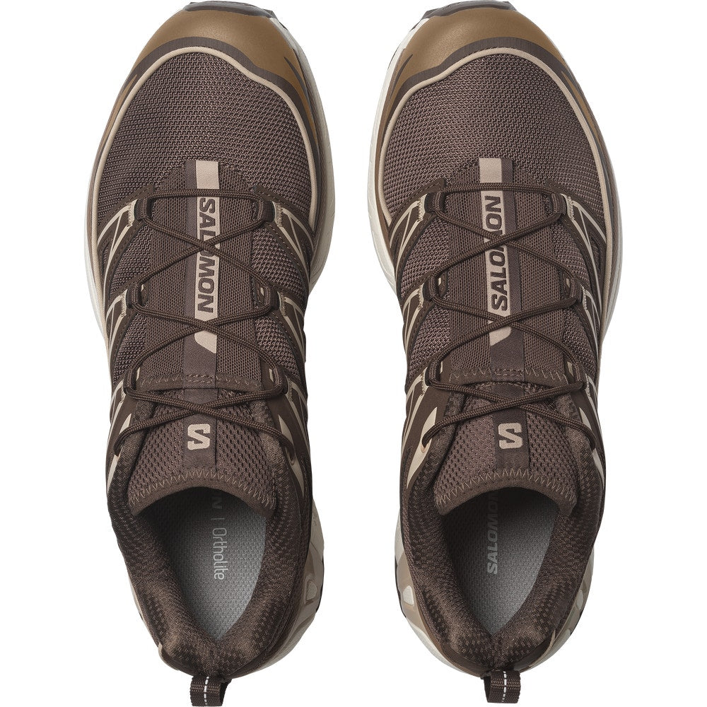 Stitched Textile And Synthetic Sneakers - Brown
