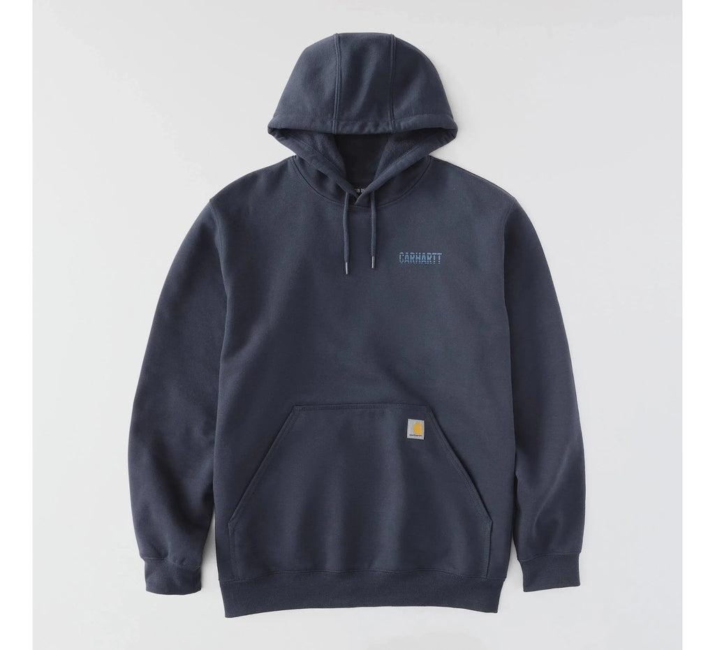 Men's Graphic Hooded Sweatshirt - Olive