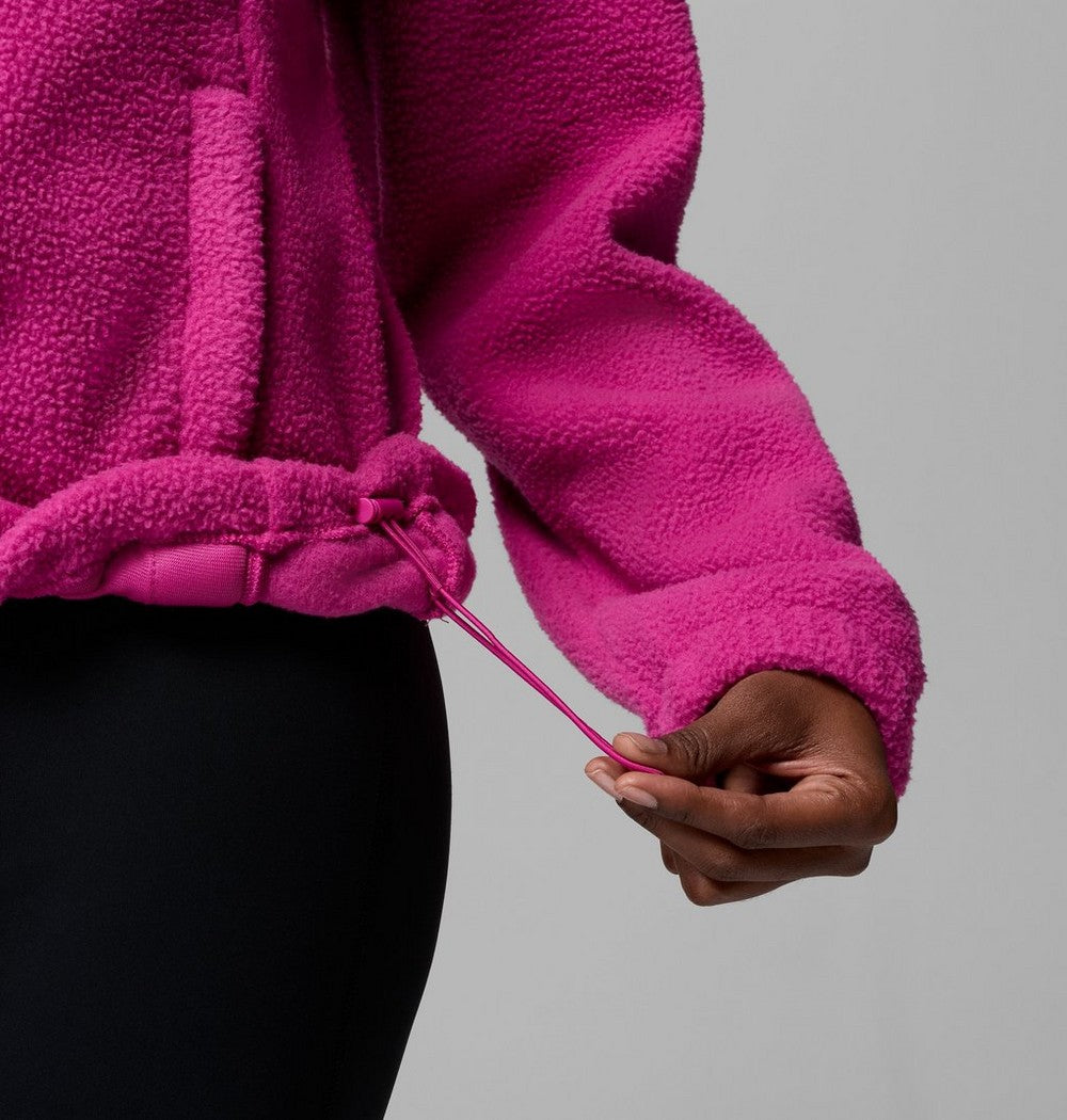 Women's Full-Zip Fleece Jacket - Tobacco
