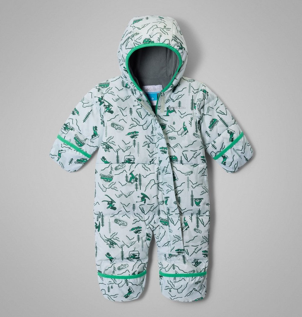 Infant Insulated Hooded Bunting - Green Plaid