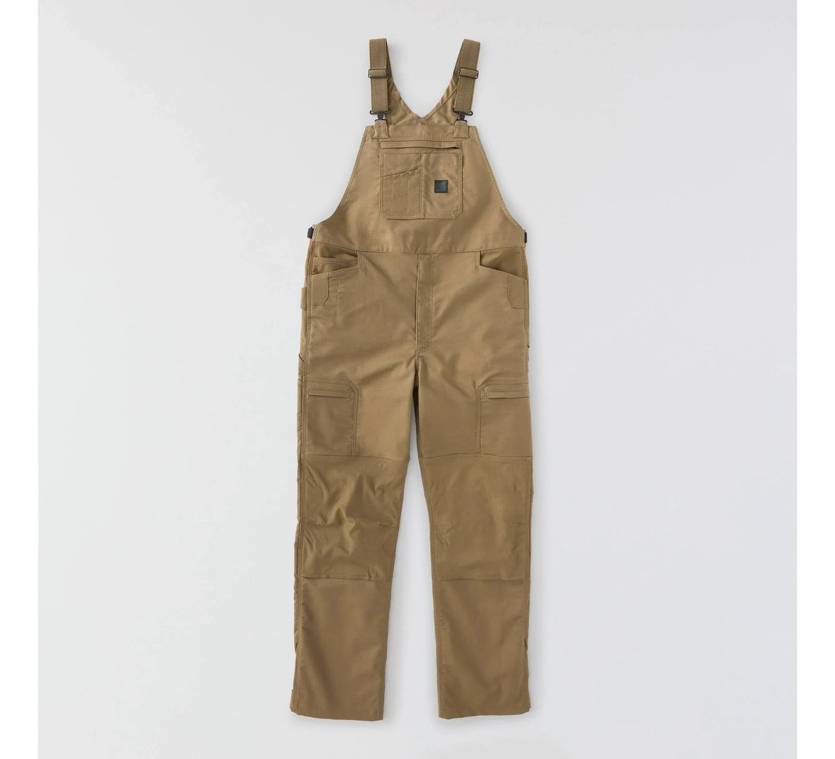 Men's Stretch Canvas Work Bib Overalls - Green