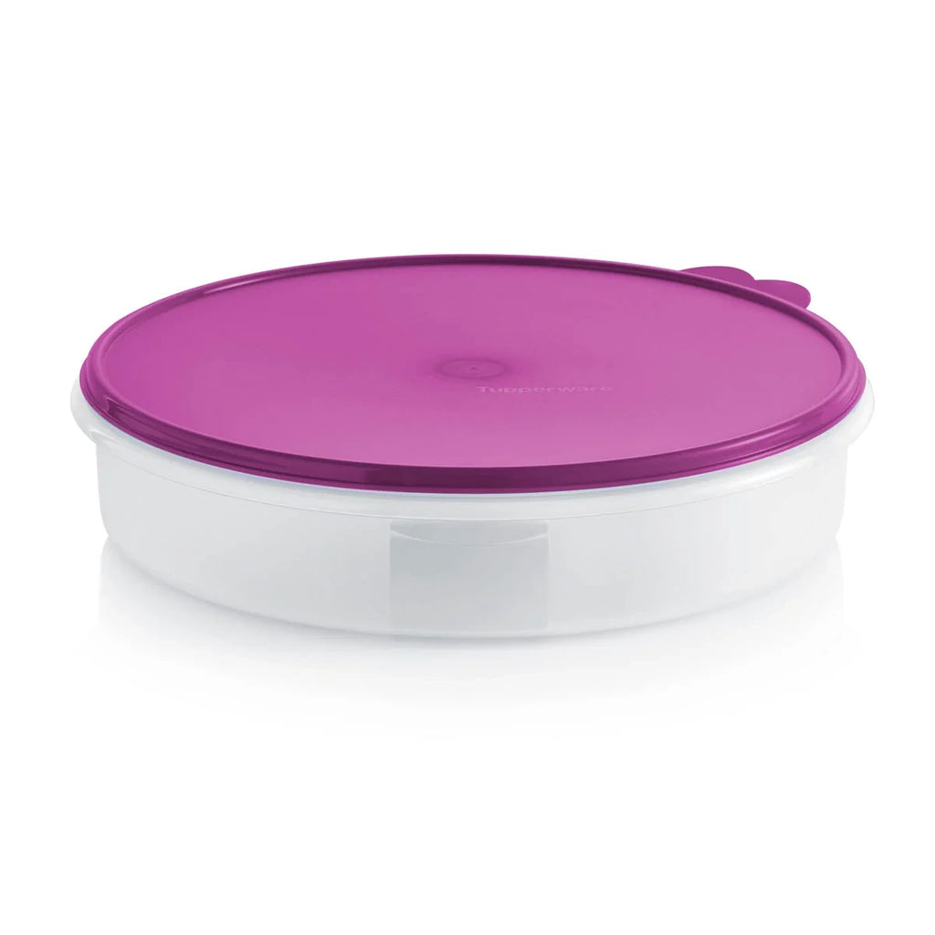 Round Food Storage And Transport Container - Mulberry