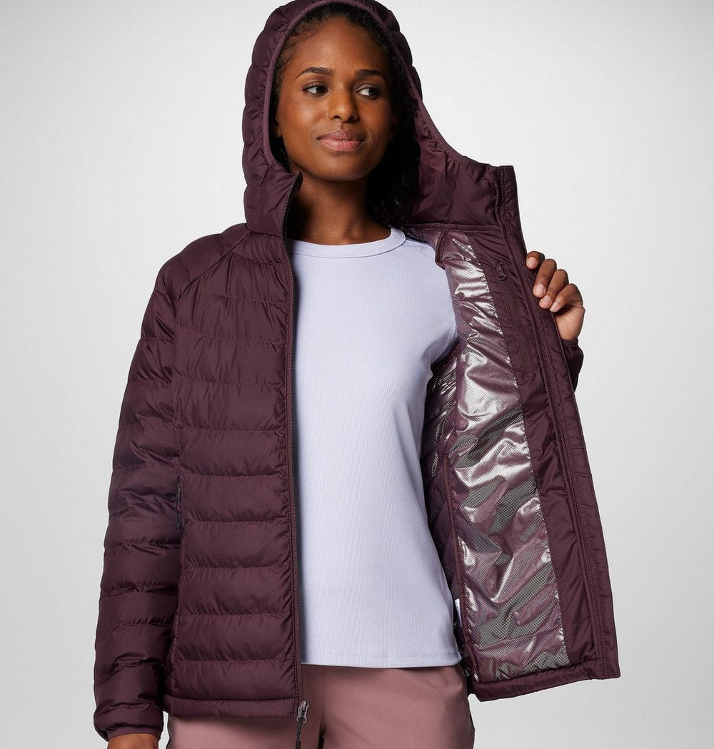 Women's Hooded Puffer Jacket - Navy