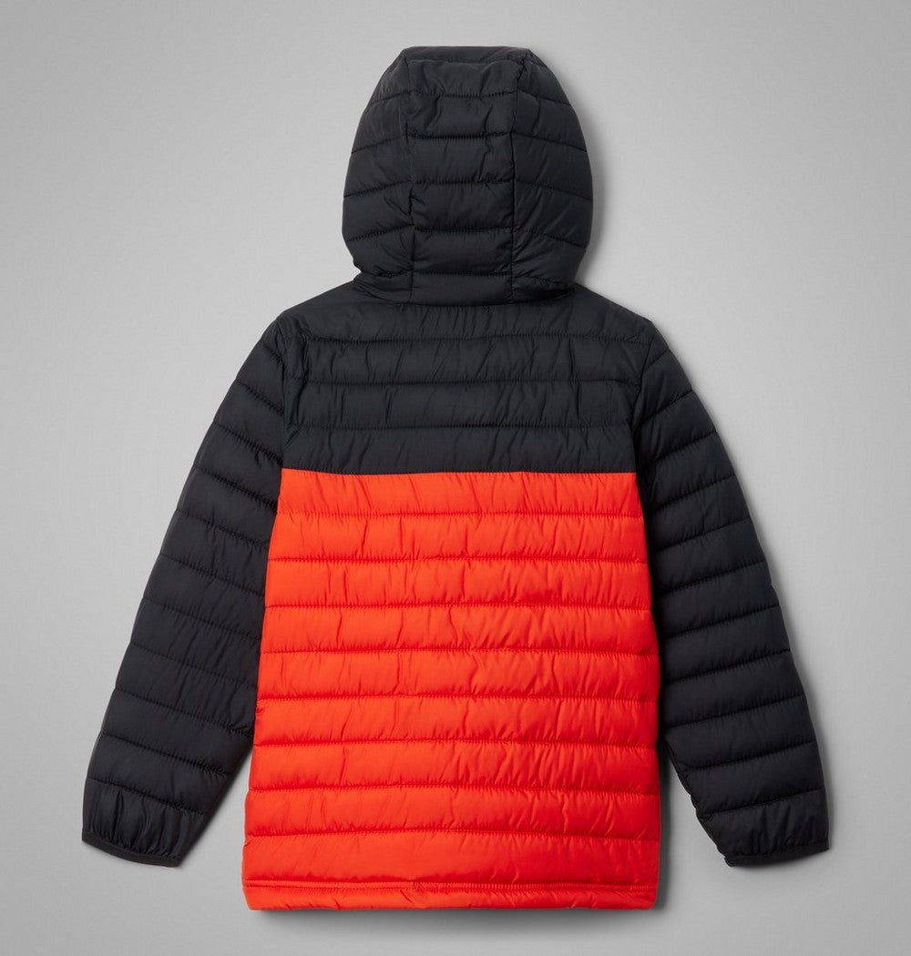 Boys' Hooded Insulated Puffer Jacket - Orange