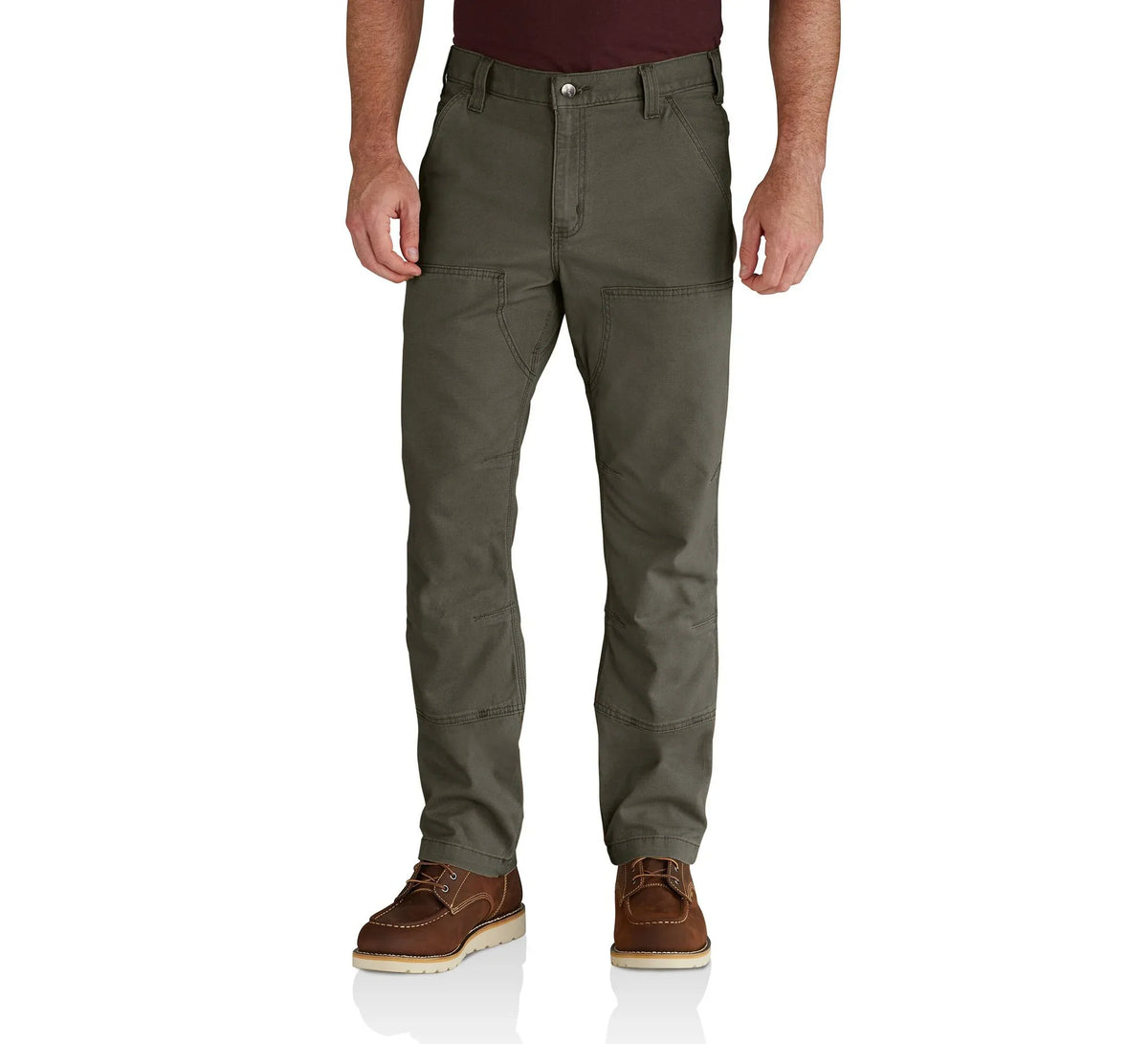 Men's Stretch Double-Knee Work Pants - Shadow