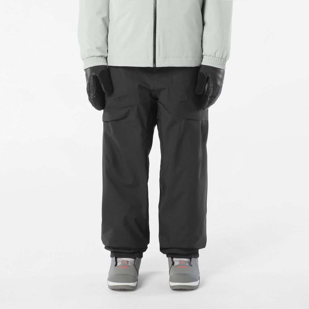 Men's Waterproof Snow Shell Pants - Black