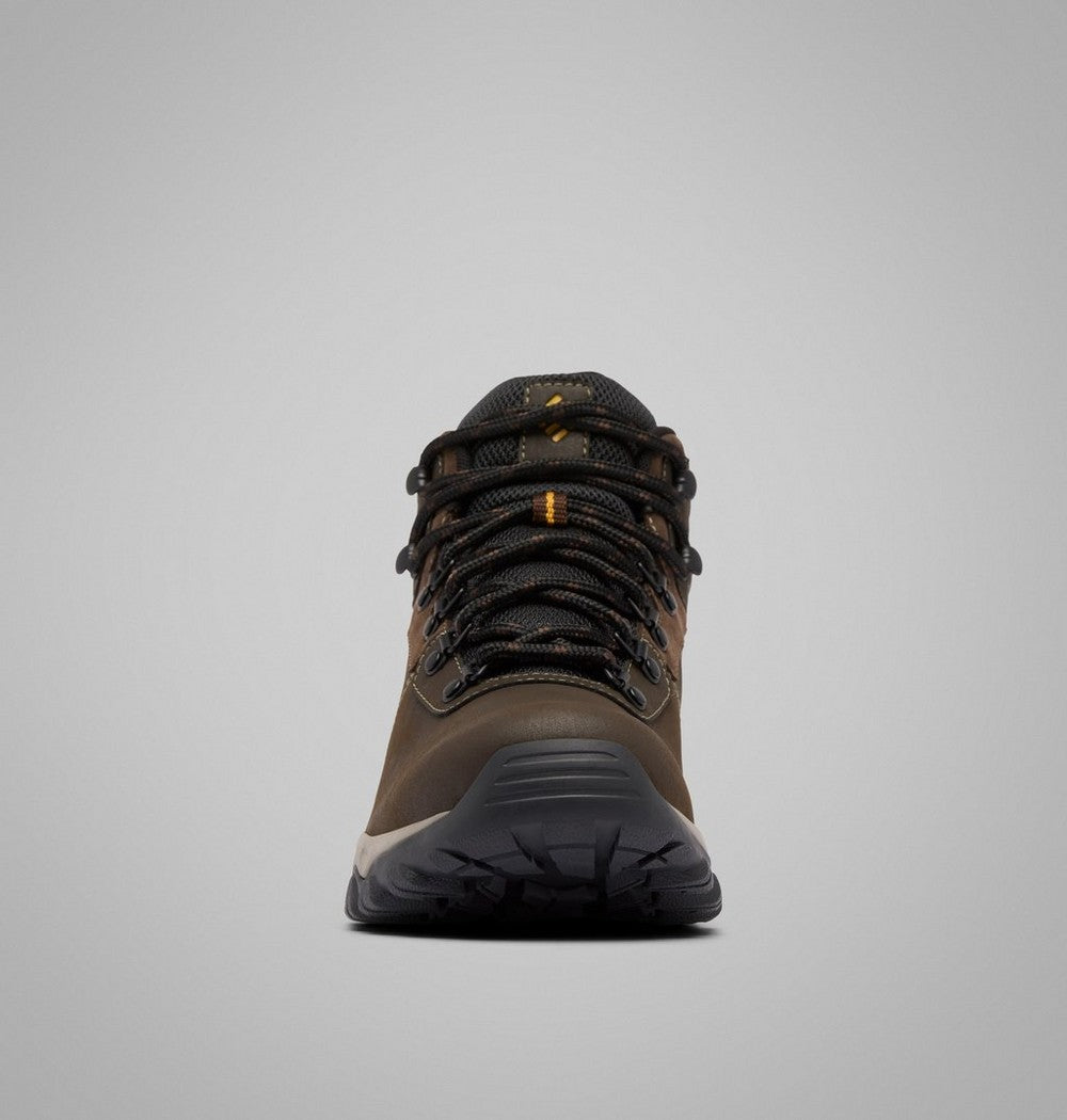 Men's Wide Waterproof Hiking Boot - Tan Blue