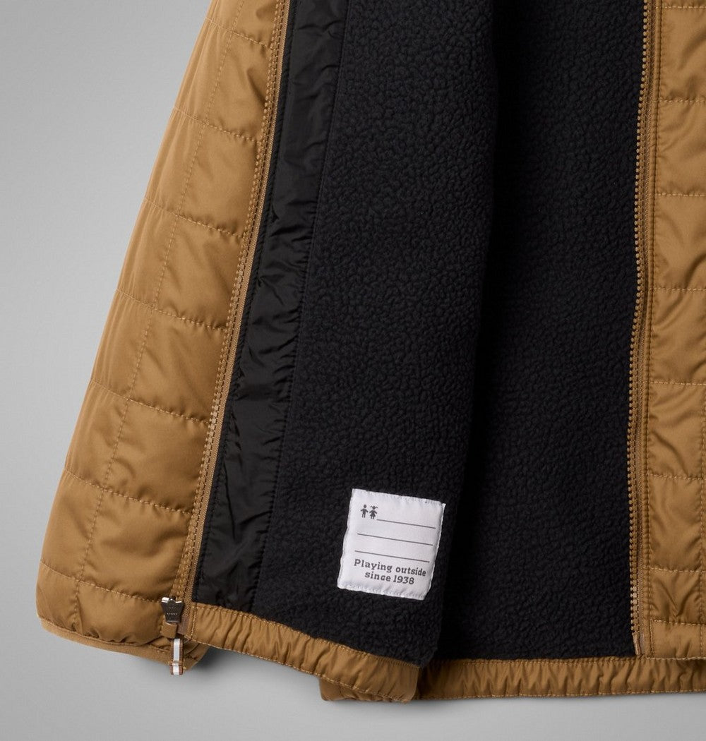 Boys' Sherpa-Lined Insulated Jacket - Green