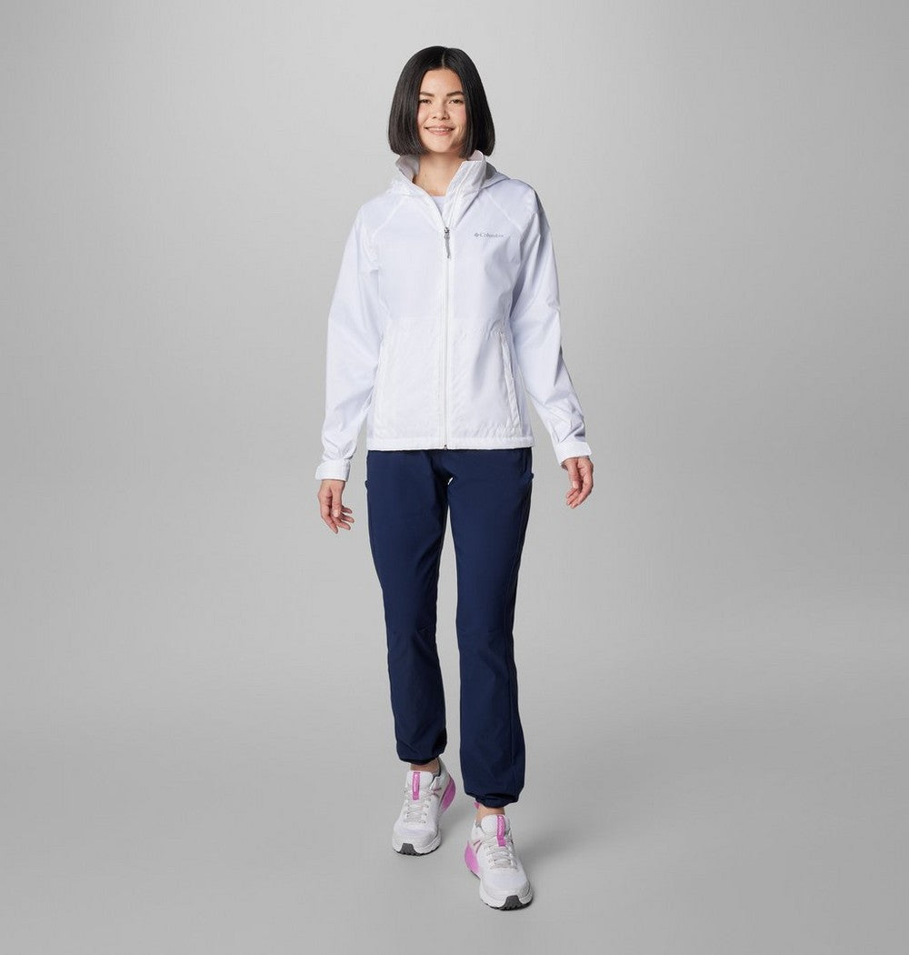Women's Packable Water-Repellent Jacket - Blue
