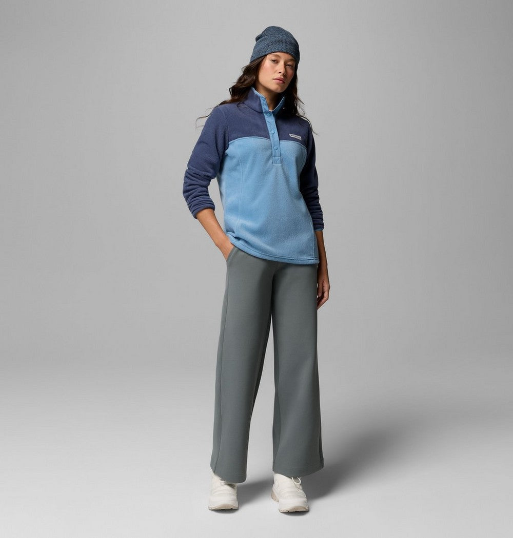 Women's Half-Snap Fleece Pullover - Navy