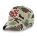 Camo Baseball Cap With Embroidered Team Logo