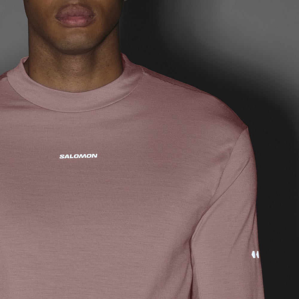 Men's Merino Blend Long Sleeve Base Layer - Antler