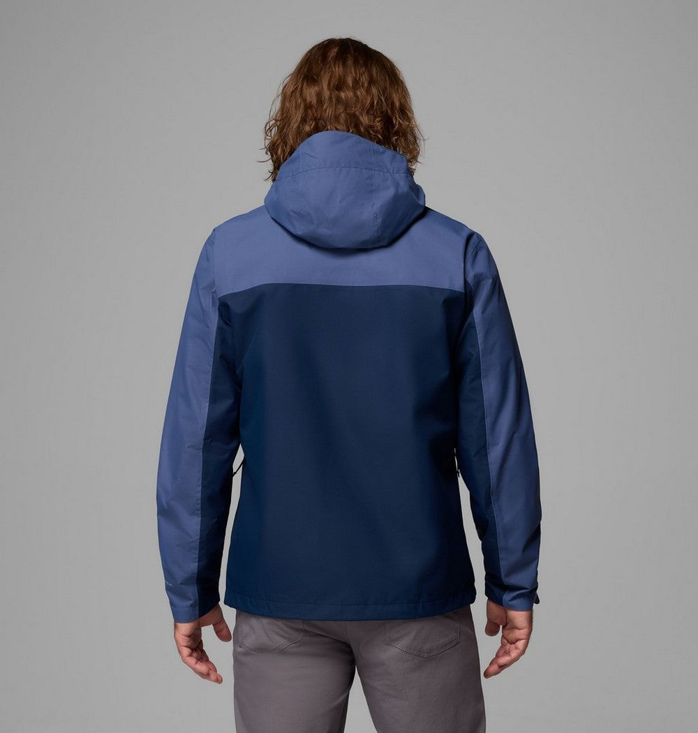 Men's Waterproof Rain Jacket - Blue